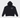 Members Club Black Distressed Hoodie