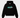 Retro Studio Black Hoodie